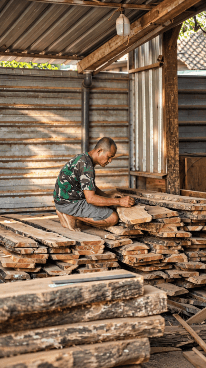 Solid Teak Wood
