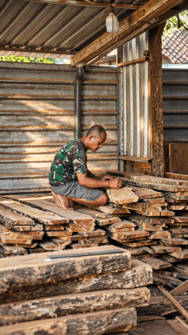 Solid Teak Wood